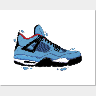 Jordan 4 Travis Scott Posters and Art